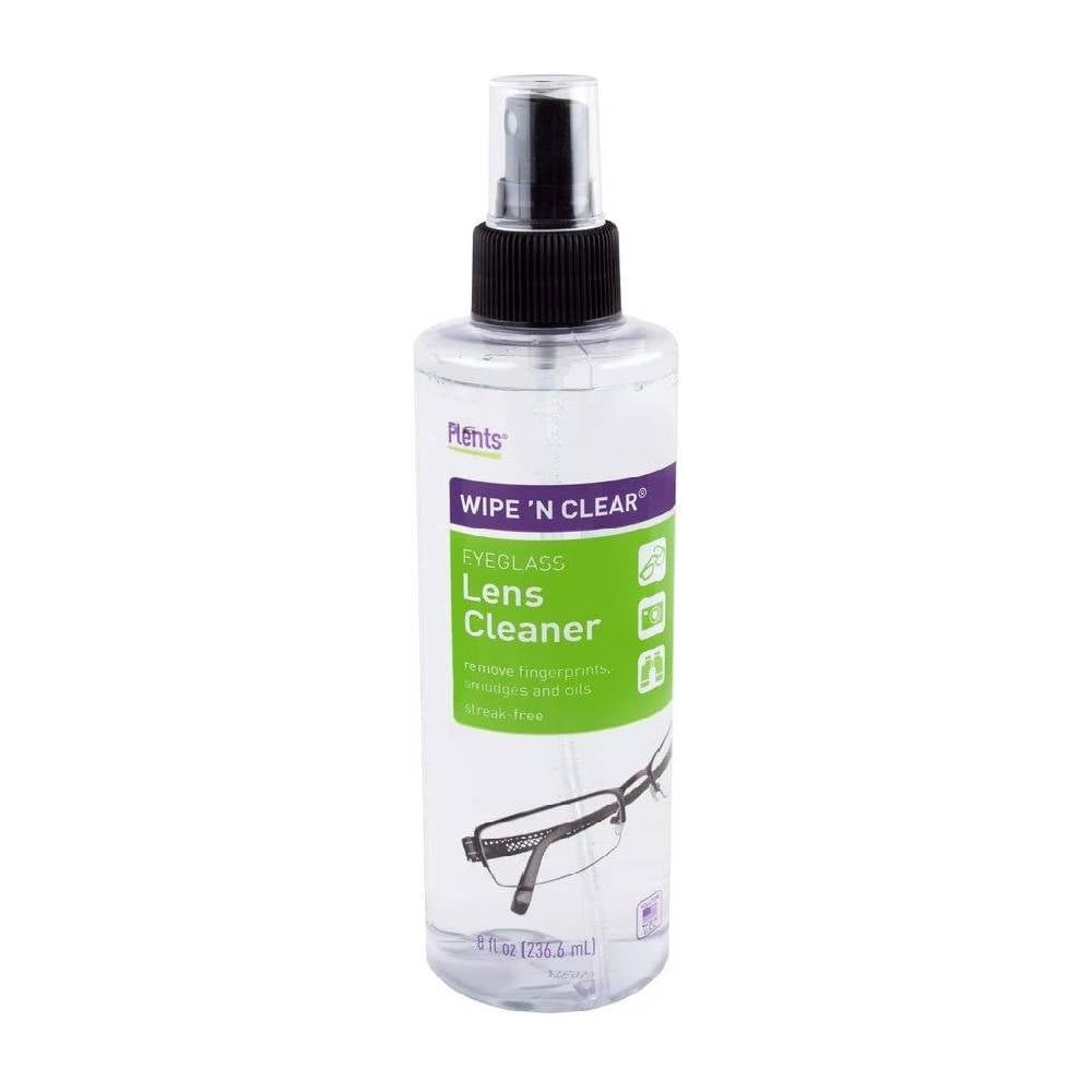 Flents Wipe 'N Clear Eyeglass Lens Cleaner, 8 oz
