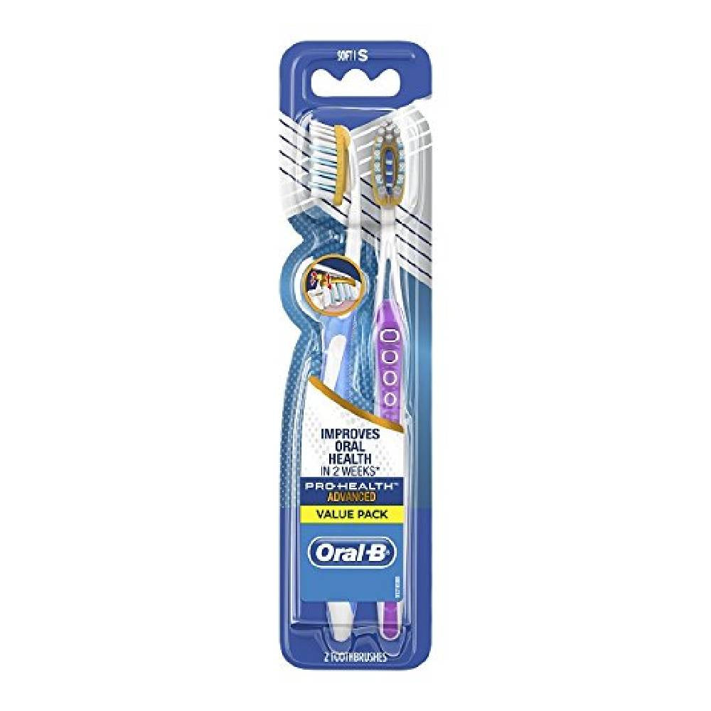 Oral-B Pro-Health Advanced Pro-Flex Toothbrush, Soft, 2 ea