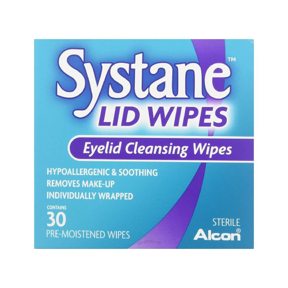 Systane Lid Wipes, Eyelid Cleansing Wipes, 30 ea