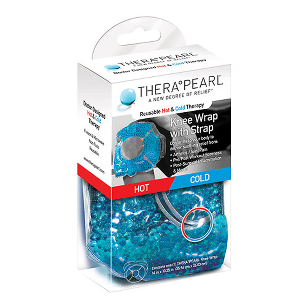 TheraPearl Knee Wrap, with Strap, 1 ea