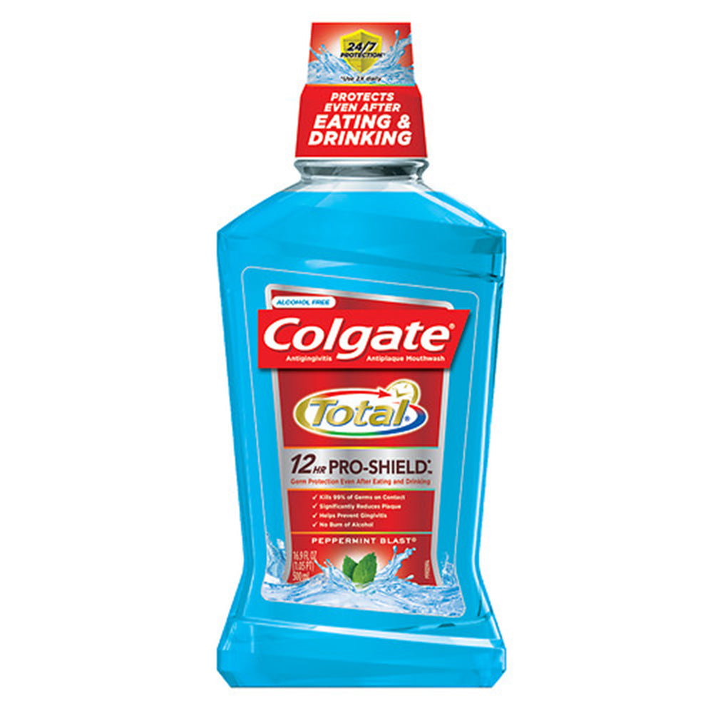 Colgate Total Advanced Pro-Shield Mouthwash, Peppermint Blast, 16.9 oz