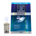 Clear Care Plus HydraGlyde Cleaning and Disinfecting, 12 oz, 2 ea