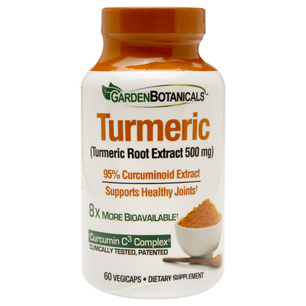 Garden Botanicals Turmeric, 500 mg, Vegicaps, 60 ea