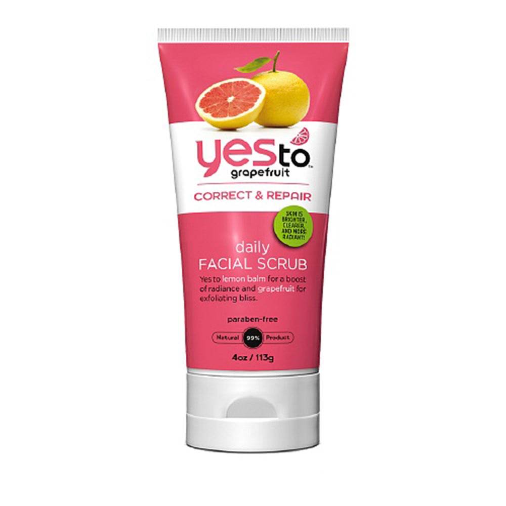 Yes to Grapefruit Correct & Repair Daily Facial Scrub, 4 oz - OTC Shoppe Express