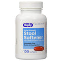 Rugby Extra Strength Stool Softener, Softgels, 100 ea