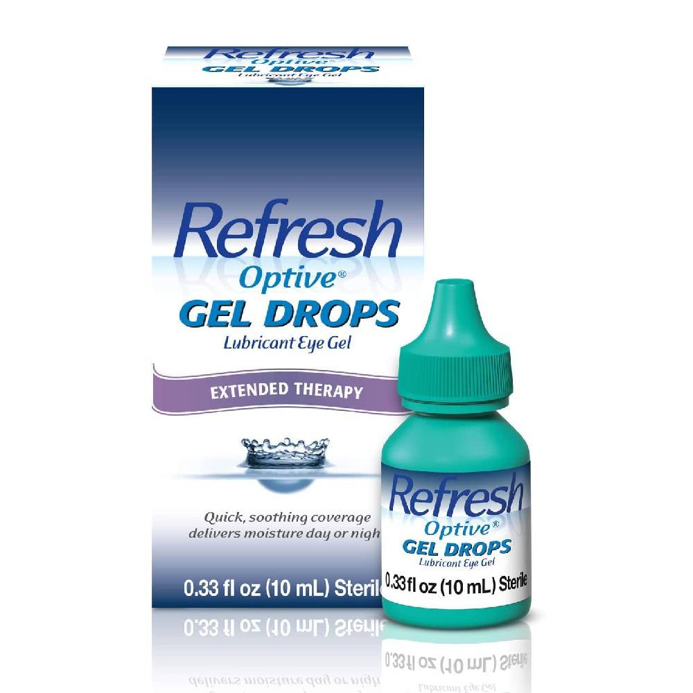 Refresh Optive Gel Drops Artificial Tears, 10 ml