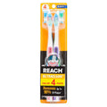 Reach Ultraclean Toothbrushes With Caps, Soft, 4 ea