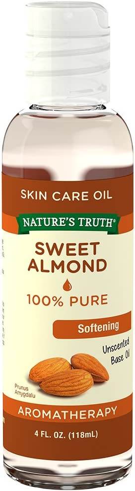 Nature's Truth 100% Pure Skin Care Base Oil, Sweet Almond, 4 oz - OTC Shoppe Express