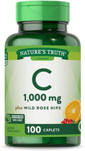 Nature's Truth Vitamin C, 1000 mg, Caplets, 100 ea - OTC Shoppe Express