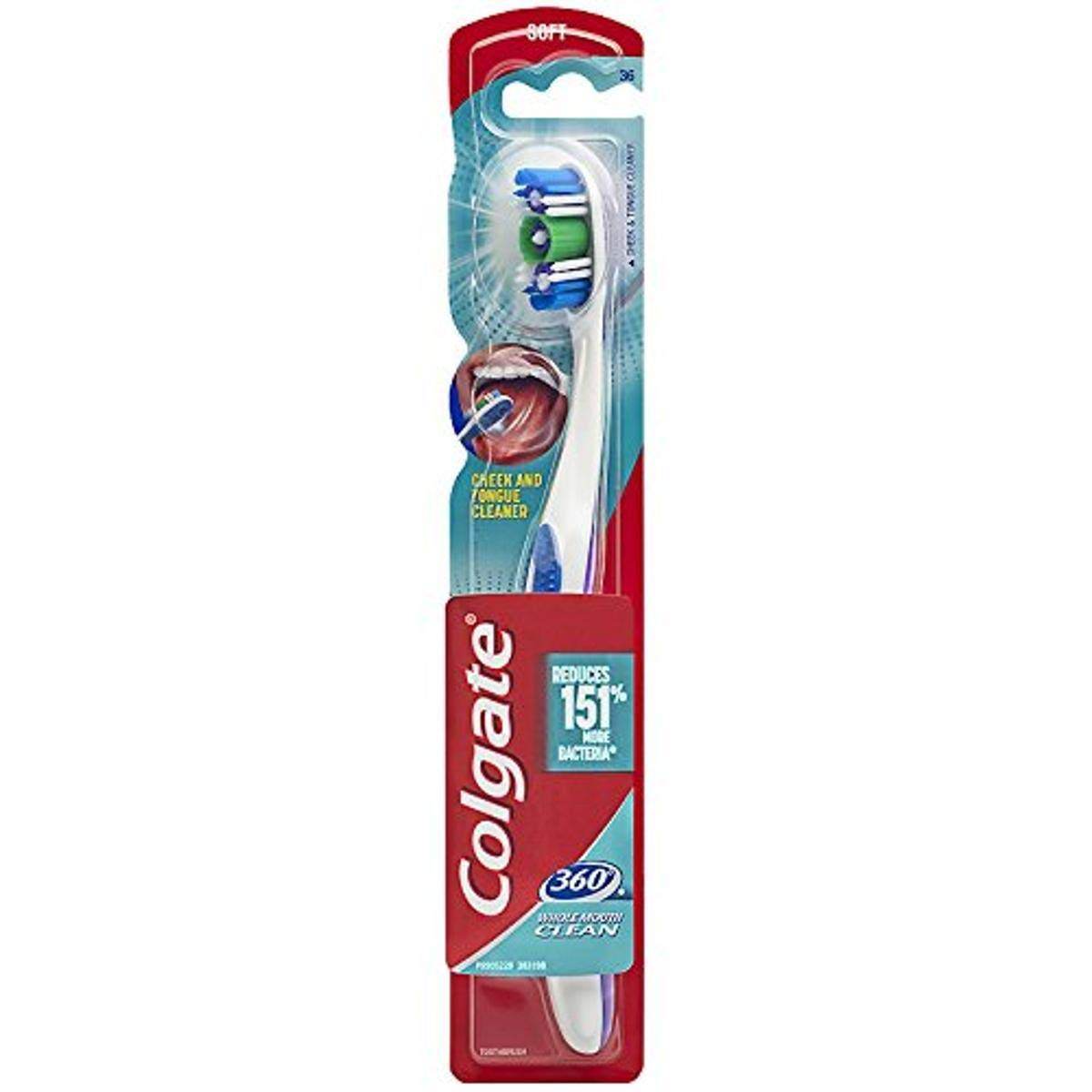 Colgate 360 Full Head Toothbrush, Soft, 1 ea - OTC Shoppe Express
