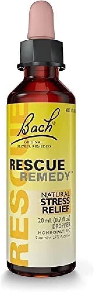 Bach Rescue Remedy, Natural Stress Relief, Liquid, 0.7 oz
