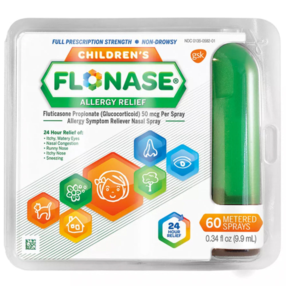 Children's Flonase Allergy Relief Spray, 60 Metered Sprays, 1 ea
