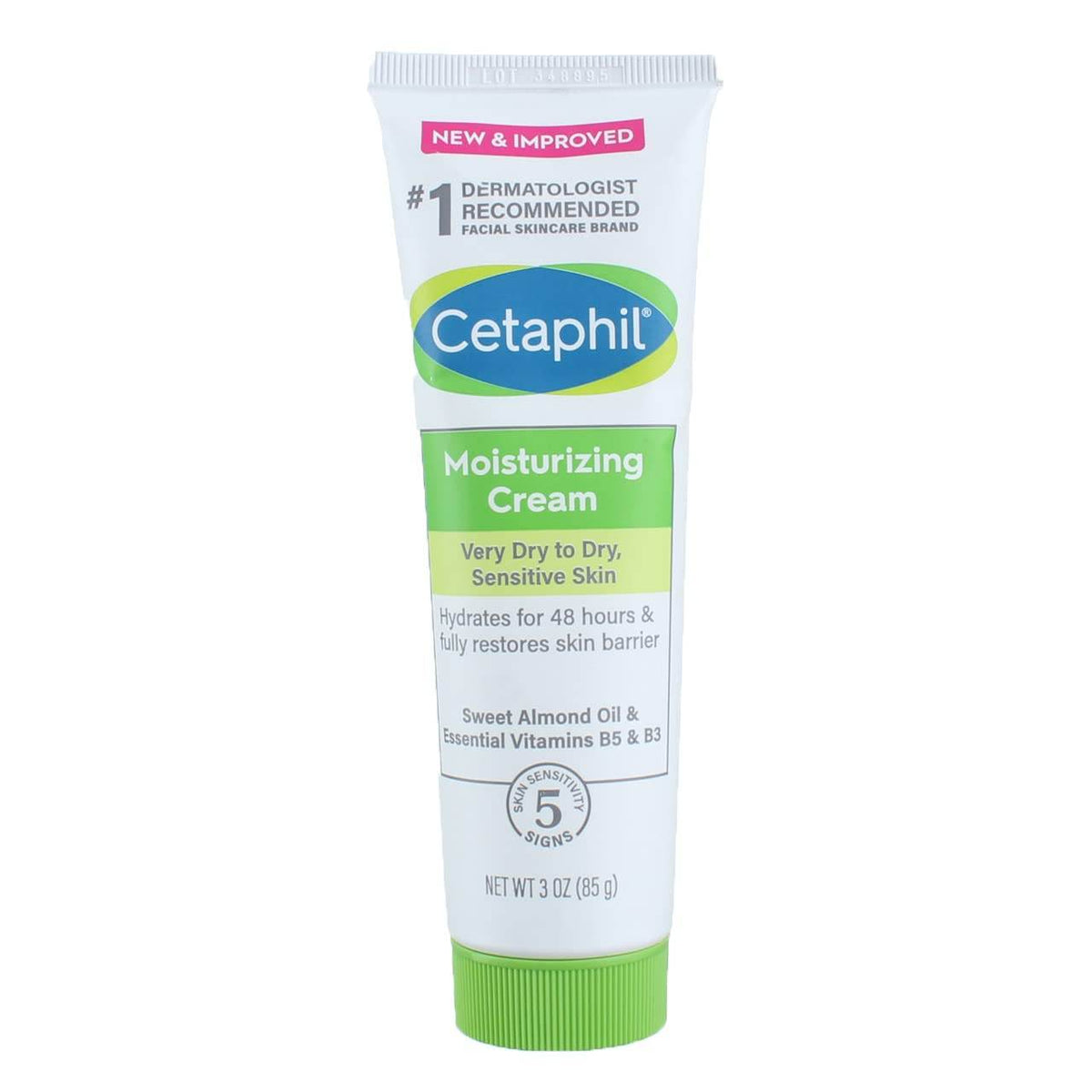 Cetaphil Moisturizing Cream for Dry, Sensitive Skin, Fragrance Free, 3 oz - OTC Shoppe Express
