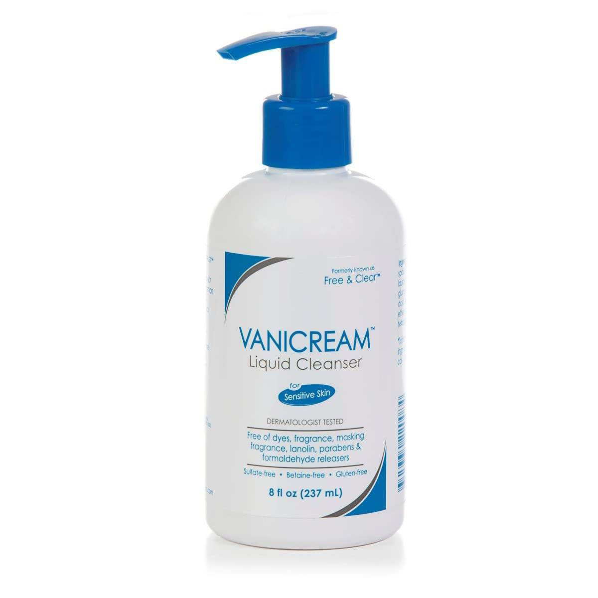 Free & Clear Liquid Cleanser, For Sensitive Skin, 8 oz - OTC Shoppe Express
