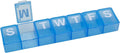 Ezy-Dose Weekly / Classic Pill Planner, Large, 1 ea (Colours Vary) - OTC Shoppe Express