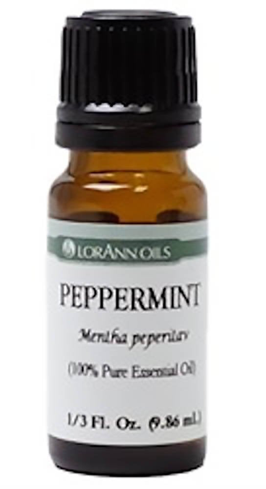 LorAnn Oils Pure Essential Oil, Peppermint, 0.33 oz