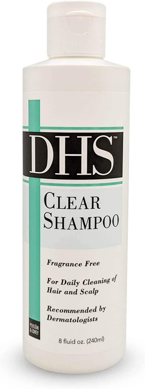 DHS Clear Shampoo for Daily Cleaning of Hair & Scalp, 8 oz - OTC Shoppe Express