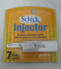 Schick Injector Plus Blade, Chrome, 7 ea