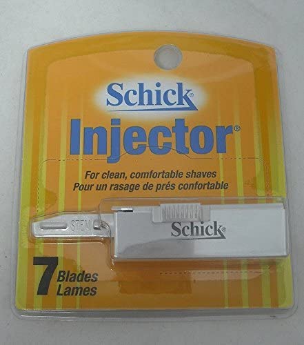 Schick Injector Plus Blade, Chrome, 7 ea