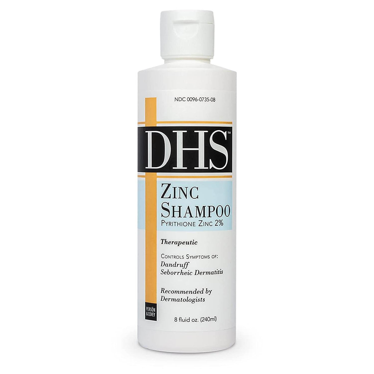 DHS Zinc Shampoo Pyrithione Zinc 2%, 8 oz - OTC Shoppe Express