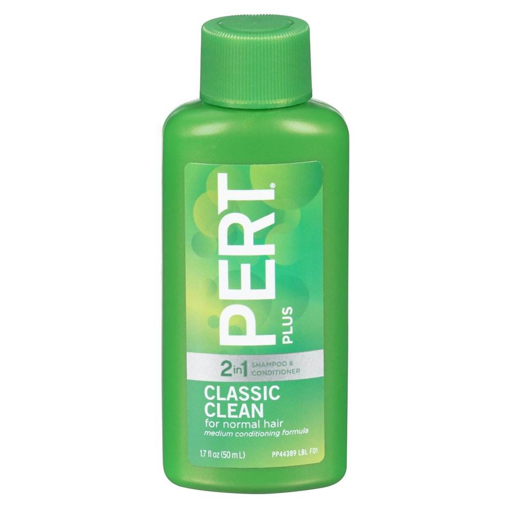 Pert Plus 2-in-1 Shampoo & Conditioner, Classic Clean, 1.7 oz - OTC Shoppe Express