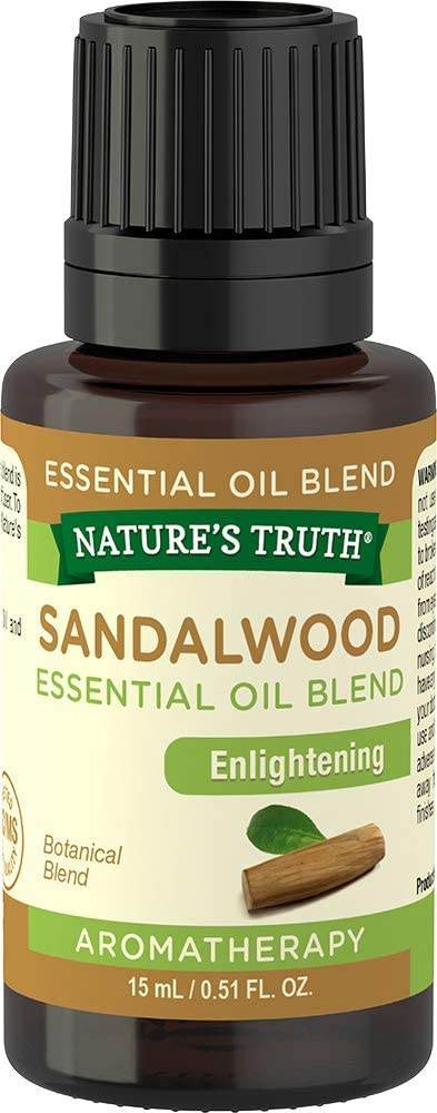Nature's Truth 100% Pure Essential Oil Blend, Sandalwood, 15 mL - OTC Shoppe Express