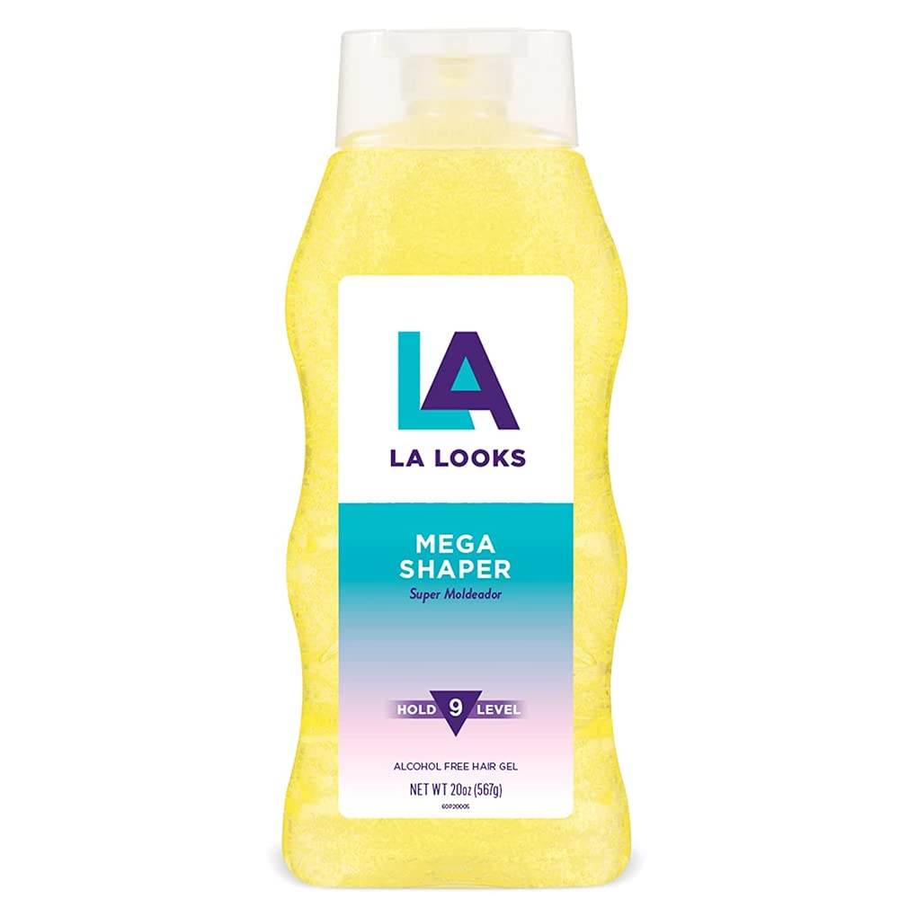 L.A. Looks Mega Mega Hold, Rock Hard Fixation Gel, X-Treme Value, 20 oz - OTC Shoppe Express