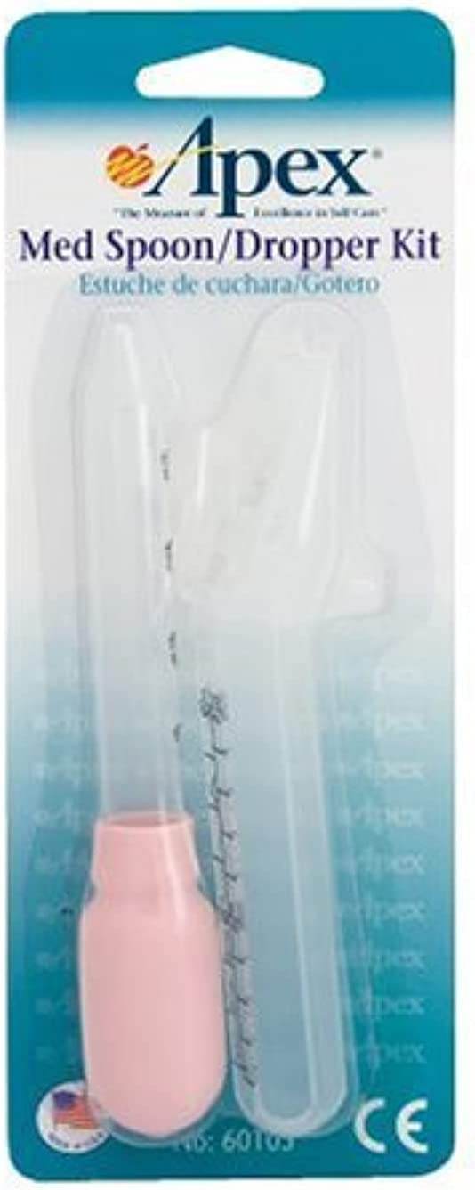 Apex Medicine Spoon & Dropper Kit, 1 ea (Colours Vary) - OTC Shoppe Express