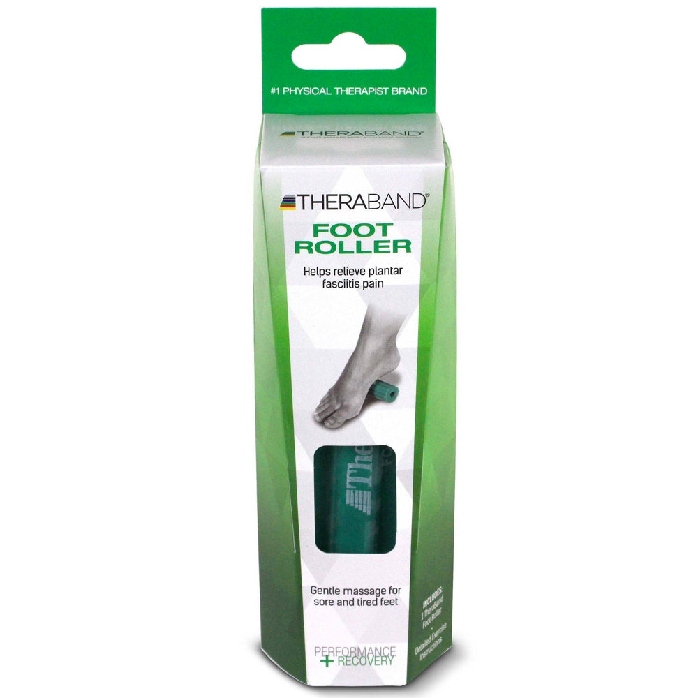 TheraBand Foot Roller/Massager, Green, 1 ea