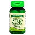 Nature's Truth Chelated Zinc, 50 mg, Tablets, 100 ea