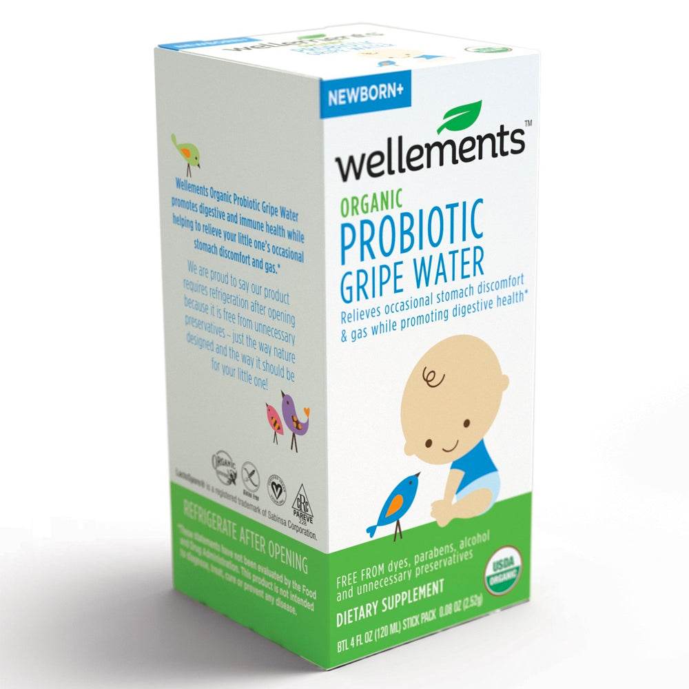 Wellements Probiotic Gripe Water, 4 oz - OTC Shoppe Express