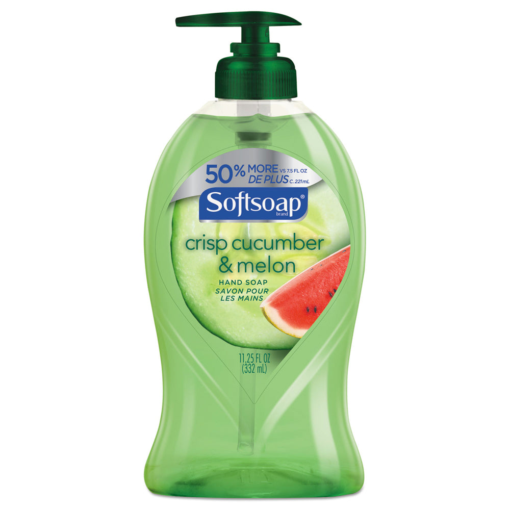 Softsoap Hand Soap, Crisp Cucumber & Melon, 11.25 oz