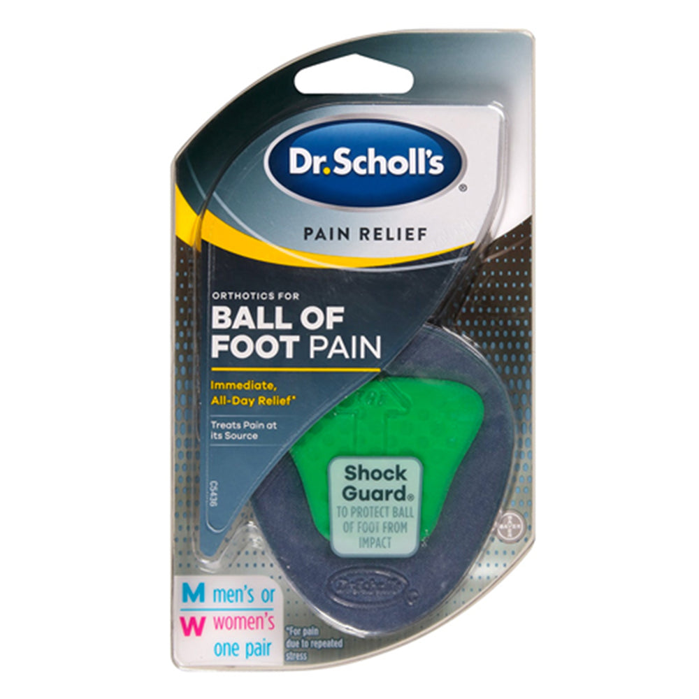 Dr. Scholl's Pain Relief Orthotics for Ball of Foot Pain, 1 pair