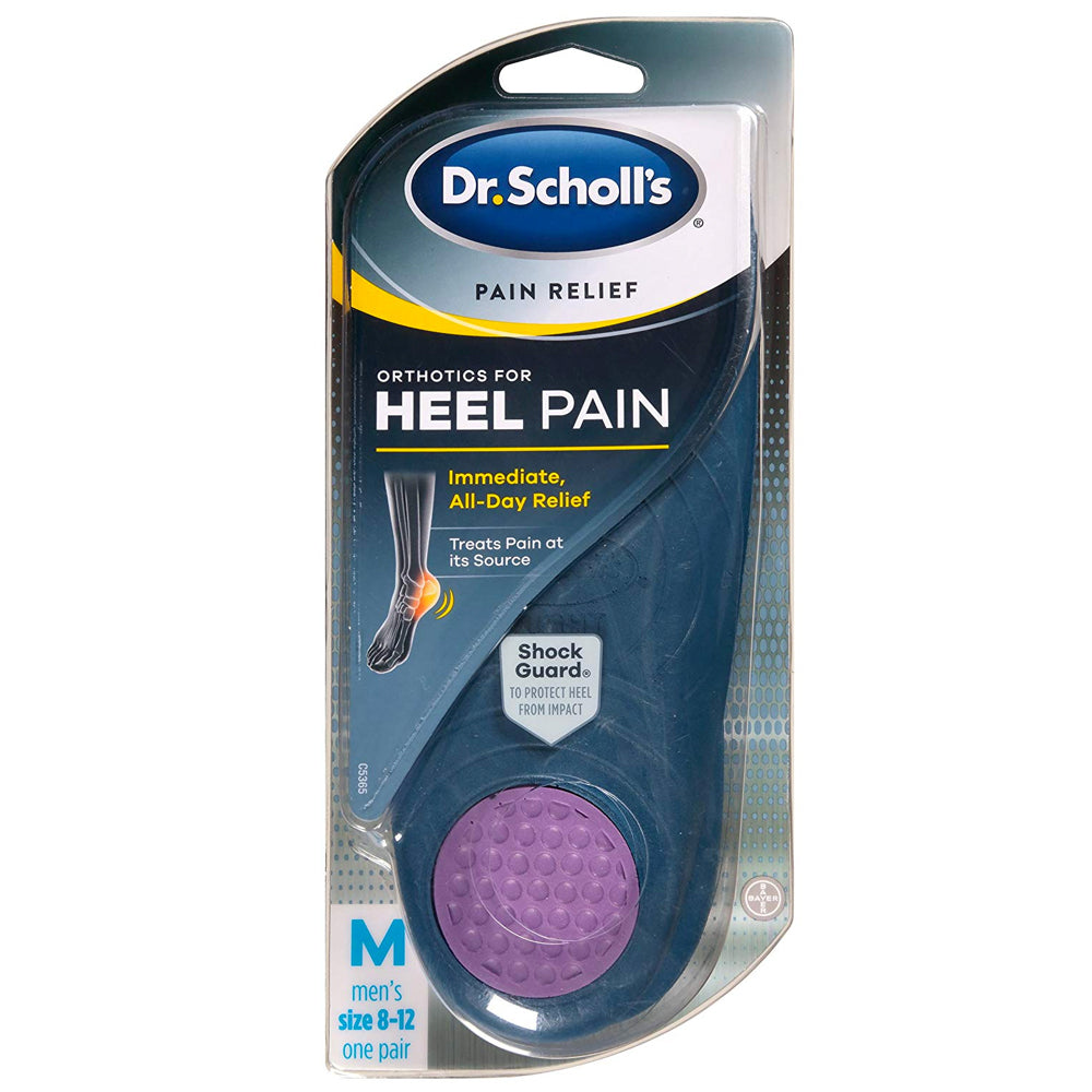 Dr. Scholl's P.R.O. Pain Relief Orthotics For Heel Pain, Men's, 1 pair