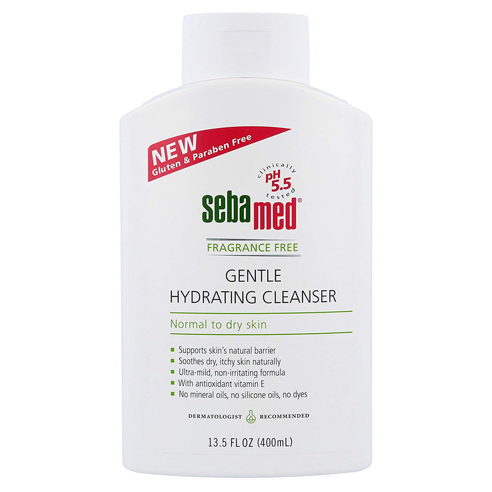 Sebamed Gentle Hydrating Cleanser, Normal to Dry Skin, 13.5 oz