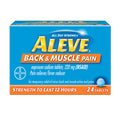 Aleve Back & Muscle Pain, Pain Reliever/Fever Reducer, Tablets, 24 ea