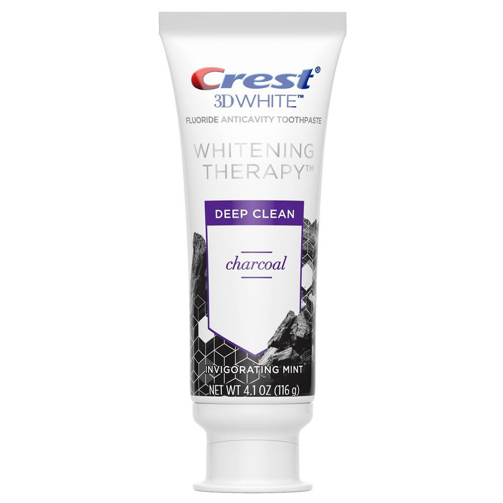 Crest 3D White Toothpaste, Deep Clean, Invigorating Mint, 4.1 oz