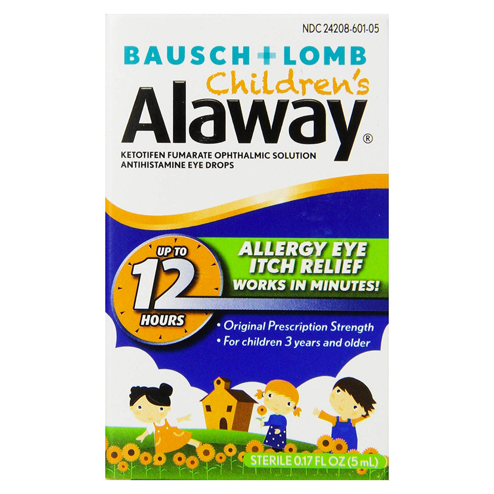 Bausch + Lomb Alaway Children's Antihistamine Eye Drops, 0.17 oz