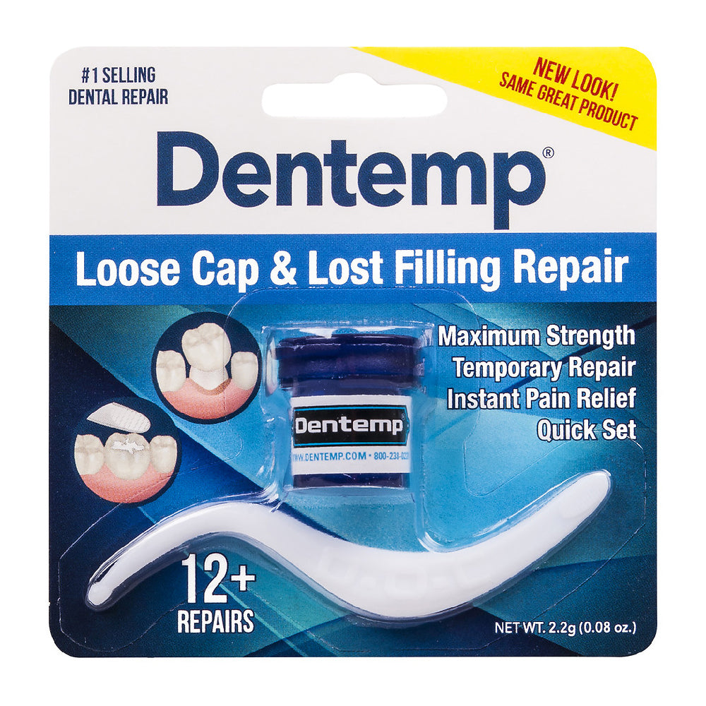 D.O.C. Dentemp Maximum Strength Loose Cap and Lost Filling Repair, 1 kit