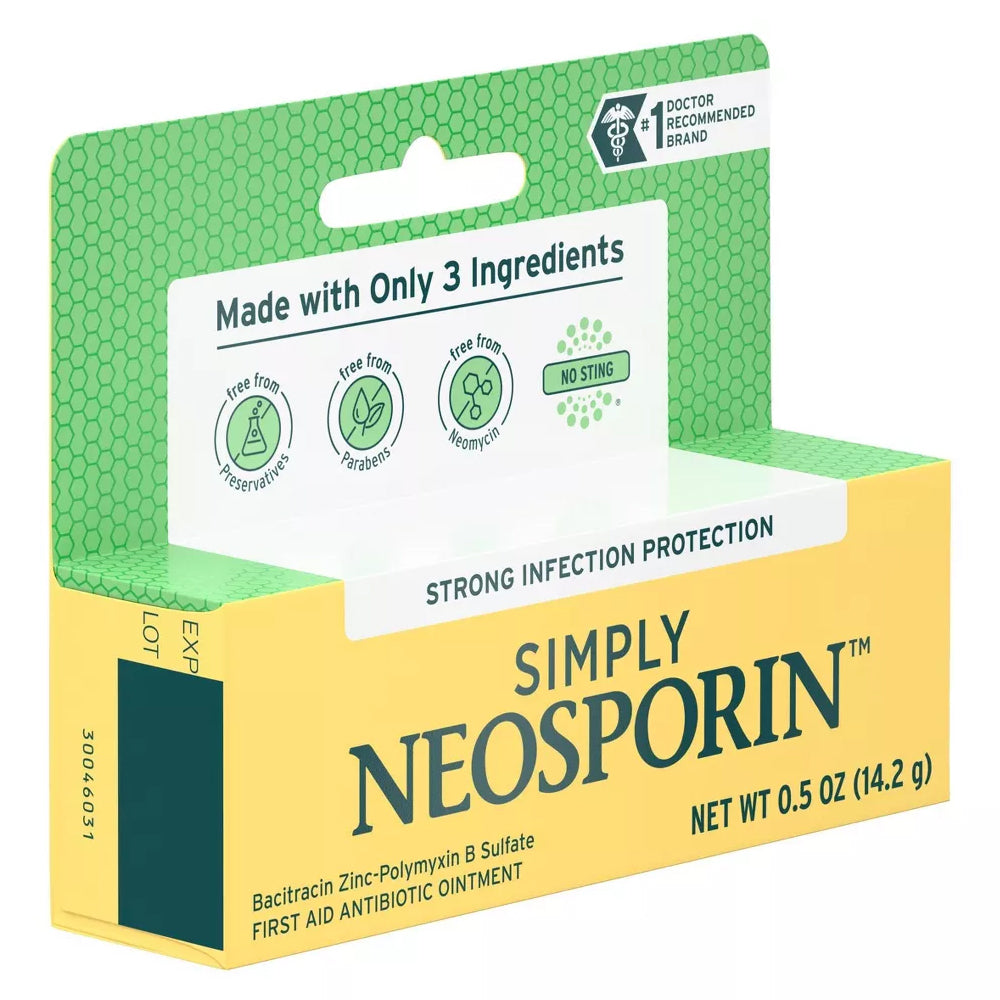 Neosporin Simply Formula Ointment, 0.5 oz