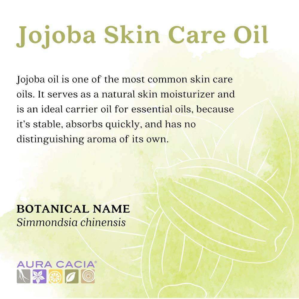 Aura Cacia Natural Skin Care Oil, Balancing Jojoba, 4 oz - OTC Shoppe Express
