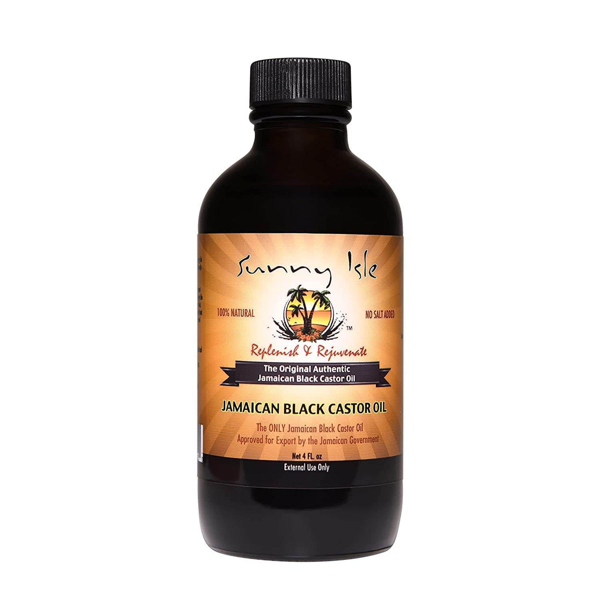 Sunny Isle The Original Authentic Jamaican Black Castor Oil, 4 oz - OTC Shoppe Express