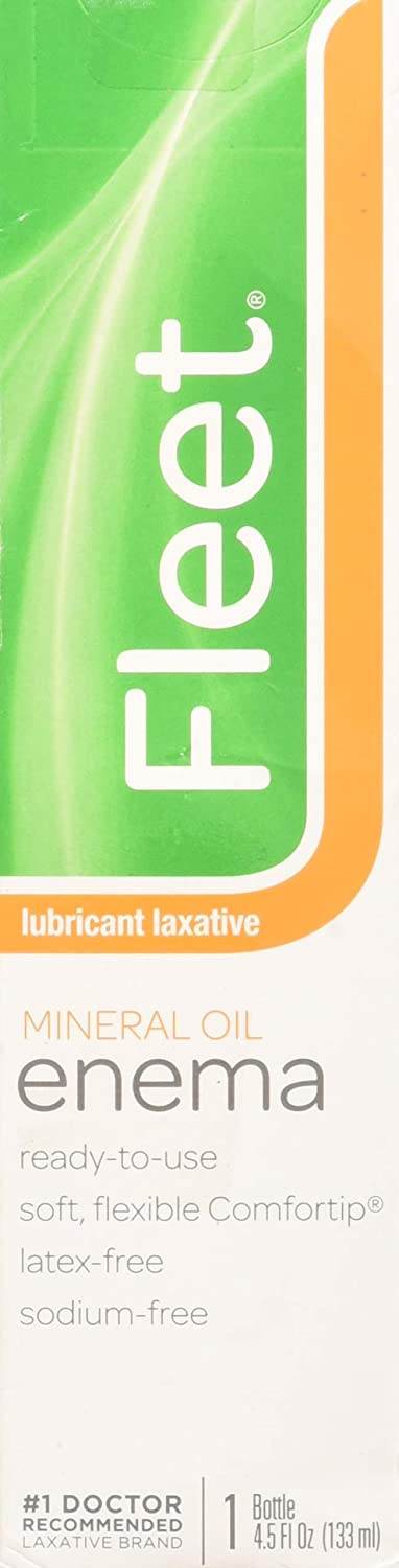 Fleet Mineral Oil Enema, Latex Free, 4.5 oz - OTC Shoppe Express