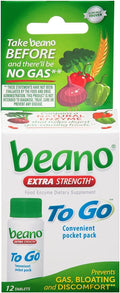Beano To Go, Tablets, 12 ea - OTC Shoppe Express