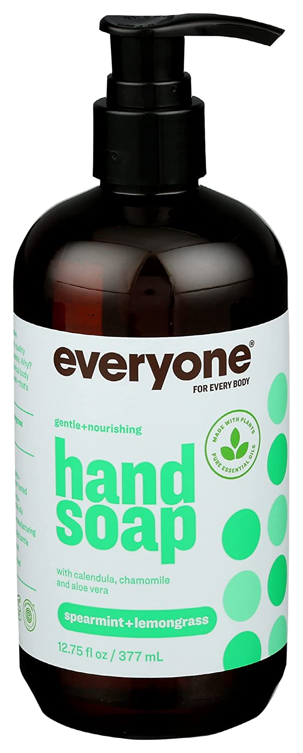 Everyone Hand Soap, Spearmint + Lemongrass, 12.75 oz