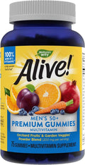 Nature's Way Alive! Men's 50+, Complete Multivitamin, Gummies, 75 ea - OTC Shoppe Express