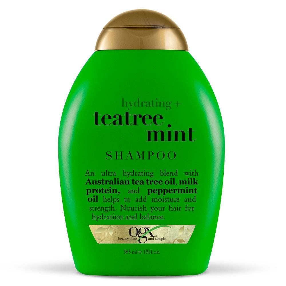 OGX Hydrating + Tea Tree Mint Shampoo, 13 oz - OTC Shoppe Express
