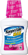 Kaopectate Anti-Diarrheal & Upset Stomach Reliever, Peppermint, 8 oz