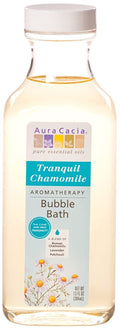 Aura Cacia Aromatherapy Bubble Bath, Tranquil Chamomile, 13 oz