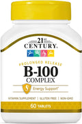 21st Century B-100 Complex, Tablets, 60 ea - OTC Shoppe Express
